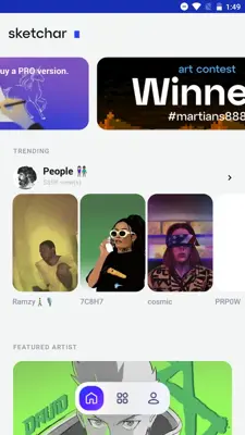 Sketchar android App screenshot 0